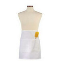 White Half Bistro Apron